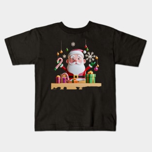 Santa claus is coming Kids T-Shirt